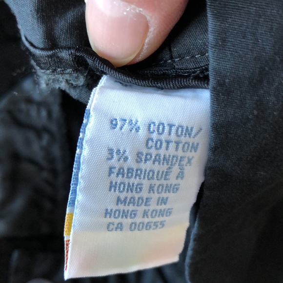 3/$25 - Smart Set black cotton capris - Picture 4 of 10